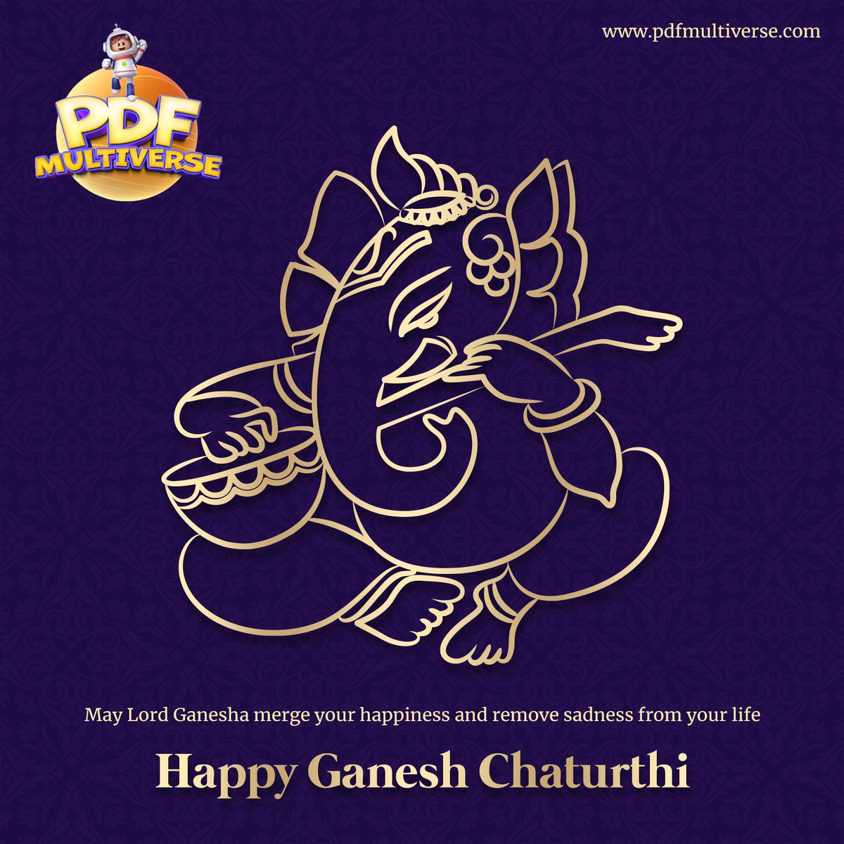 PdfMultiverse's tweet image. May Lord Ganesha always be by your side in every test of your life.

Visit: pdfmultiverse.com

#pdfmultiverse #pdf #india #usa #japan #korea #wordtopdf #ppttopdf #exceltopdf #jpgtopdf #mergepdf #splitpdf #extractpdf #signpdf #ganeshchathurthi #lordganesha #happiness #wishes