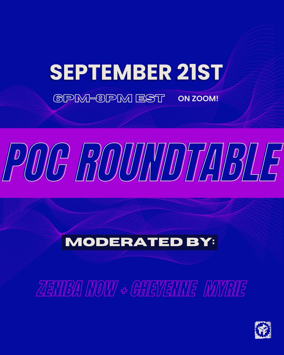🌟 Save the date! Our People of Color Roundtable is back on September 21st at 6pm EST. Eager to engage in inclusivity-driven discussions? #MTFRoundtables #WritersGroup #FeedbackSpace #MusicalTheatreDevelopmentSpace #GenerativeSpace #OnlineEvent