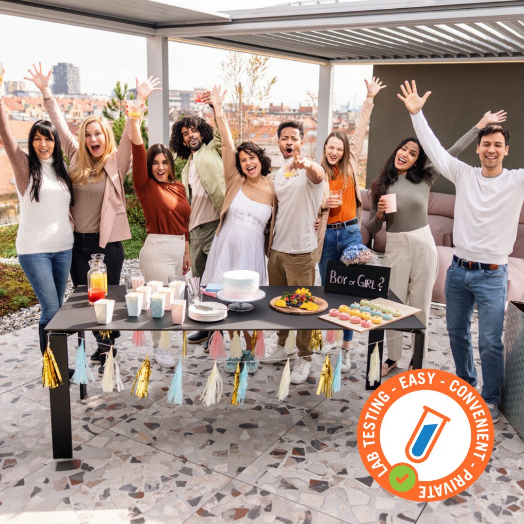 AnyLabTestNowGA's tweet image. Find out the gender of your baby as early as 8 weeks into gestation!

The Gender Reveal test at Any Lab Test Now is a 99% blood test that analyzes the fetal DNA that circulates in maternal blood. Results are typically available... website.

anylabtestnow.com/tests/gender-r…

#AnyLabTestNow