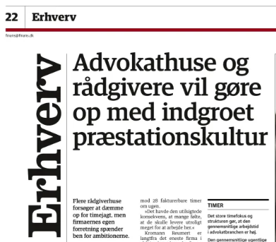djoef's tweet photo. Stor ros til Horten, DLA Piper og Kromann Reumert, der i @Finans gør op med en usund præstationskultur og sløjfer timekrav i #dkbiz. Et godt arbejdsmiljø giver dedikerede medarbejdere, løfter bundlinjen og styrker virksomhedens brand.👉https://t.co/tUqXU61fHB

@AnneWaagstein https://t.co/QveVp0M7oS