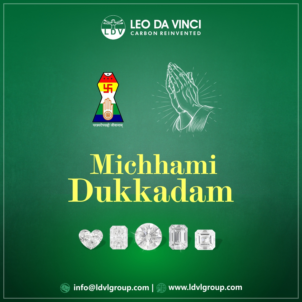 LDVLGroup's tweet photo. As we celebrate Mahaparva Parsyushan, with a humble heart and folded hands, we ask for your forgiveness if we have knowingly or unknowingly hurt you in some way through our words or actions.
Michhami Dukkadam.

🌐https://t.co/Q4MrEoMCMN
#ldvlgroup #labgrowndiamonds #cvd https://t.co/csf70IUnqA