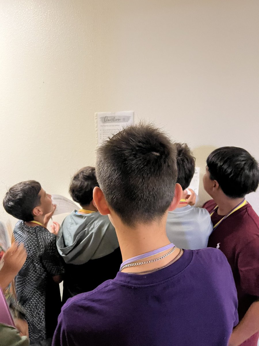 themsnorris's tweet photo. What’s the next unit? Let’s do an escape room to find out!! @senovio_ortiz @CrockettColts @ECISDblendED @AlishaHolguin @TechECISD #blendedlearning #5emodel #gamified https://t.co/cIDaK2dJTk
