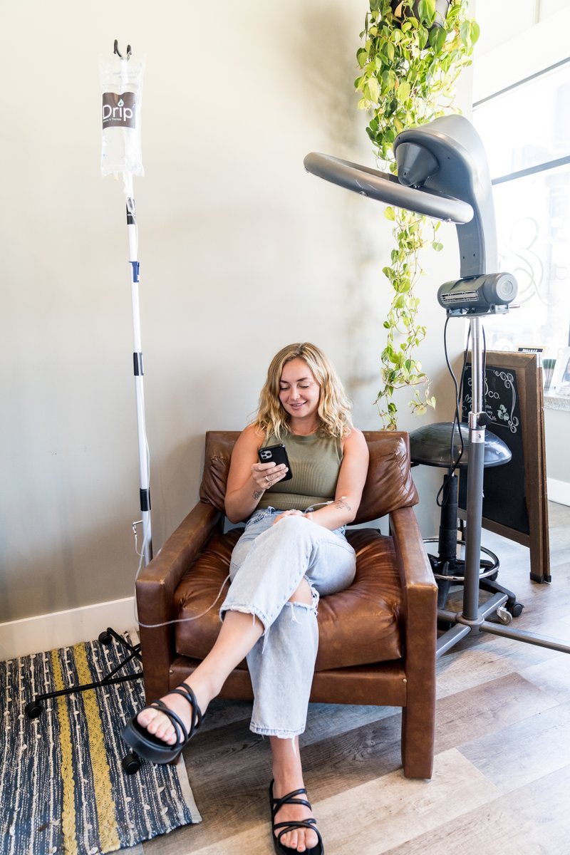 IvUtah's tweet image. Double the relaxation, double the rejuvenation! DrpIV is proudly partnering with local salons and spas, bringing you the ultimate wellness experience. Imagine getting a fantastic spa treatment and during, an IV drip loaded with essential vitamins to have you feeling not only rela