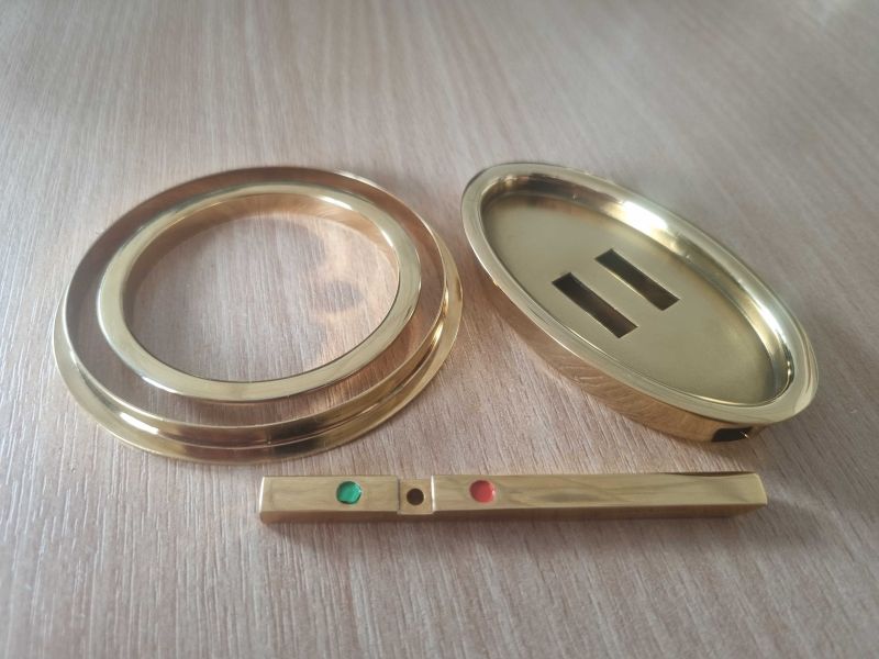 A few parts manufactured from solid billet of aluminium 6082-T6, Gold plated then assembled. 👌 #gold #goldplated #aerospace #aerospaceengineering #aerospaceanddefense #ukmanufacturing #ukmfg