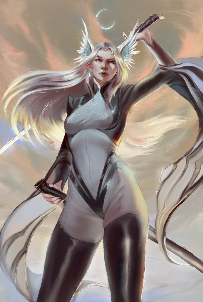 My beloved oc - Ellavel Sirion 
Collection card 
#artist #art #original