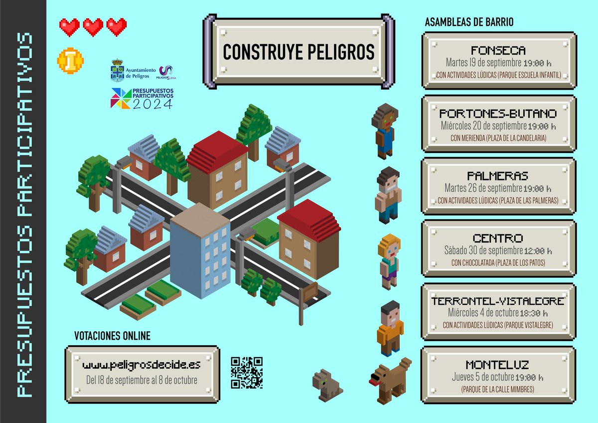 Ya están abiertas las votaciones online para los presupuestos participativos ayuntamientopeligros.es/ya-estan-abier…