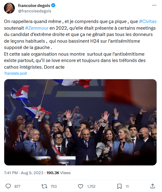 realLaurelMosar's tweet photo. @RTLlu @adr_lu #Civitas ass esou riets, dat eise Bistum sech offiziell dervunner distanzéiert. Mee nee, wat denkt Dir dann, 😇 den Här Kartheiser weess sécher net wat Civitas ass. Hie kënnt och sécher keen, deen him dat hätt kéinte soen.
#noADR https://t.co/TWvPiklLto