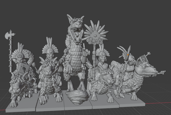 The full unit of the amazon cavalry (unless an attached character is on the way🤫) still a few little details to do, mainly adding tassels.

Cant wait to get utterly destroyed running dogs of war.

#warhammer #STL