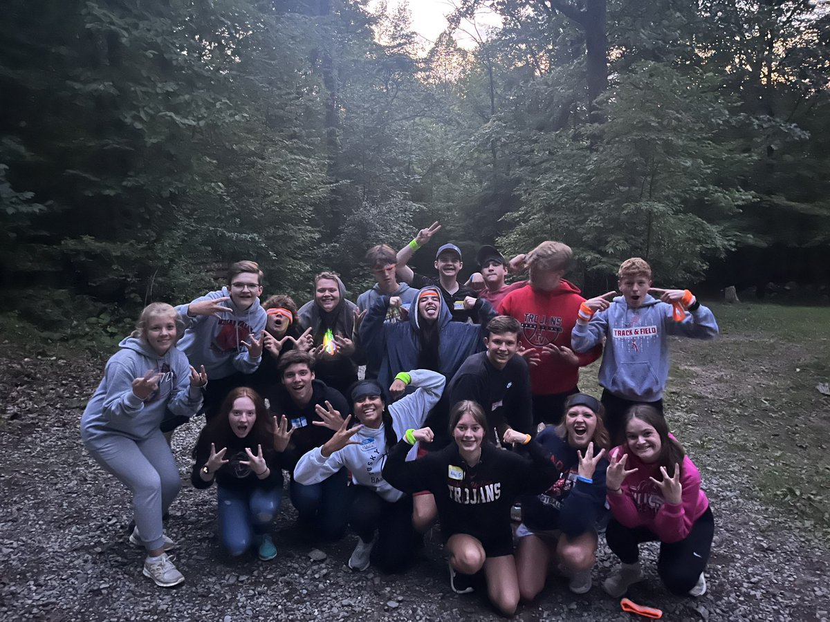katywellsed's tweet photo. @tvhopesquad hosted the Indian Valley Hope Squad for our 2023 retreat @CampTuscazoar #grantushope #bettertogether #hopesquad @TVTrojans @TuskyGuidance https://t.co/VaJbwVz4tP
