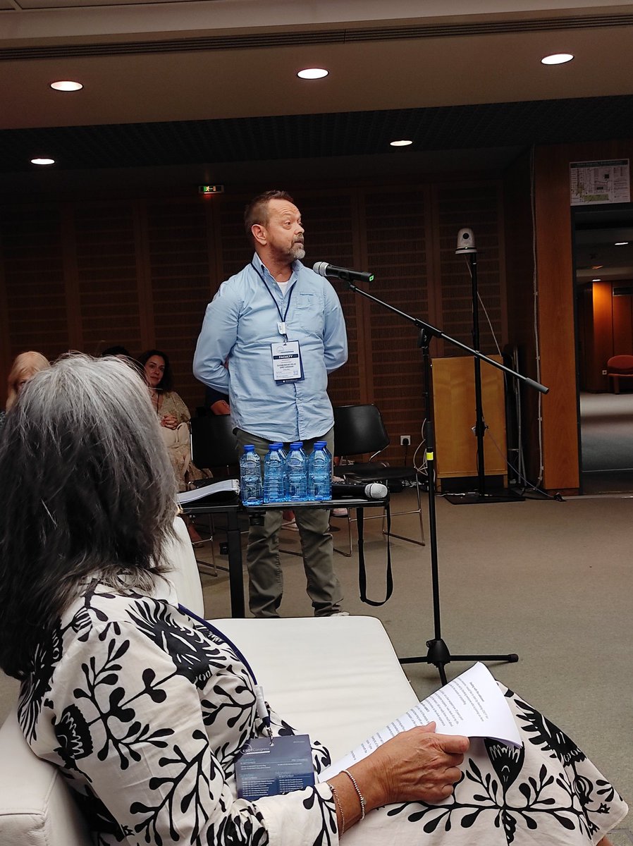 Felix sharing his story as an arm, shoulder and liver transplant recipient. #ESOTcongress