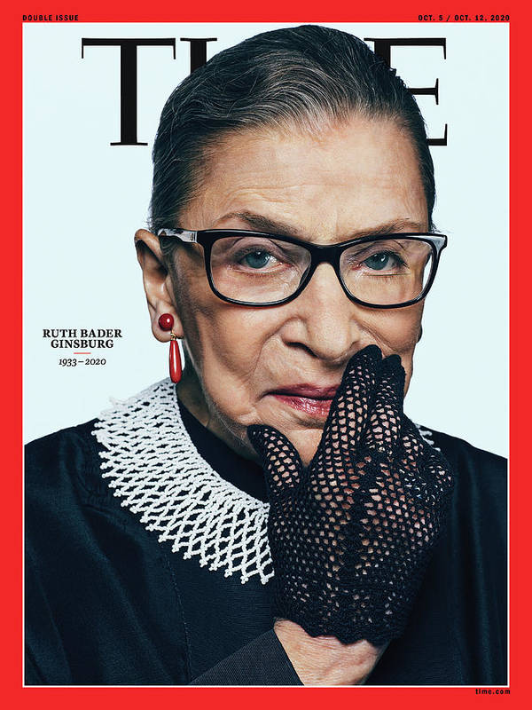 'Fight for the things that you care about, 
but do it in a way that will lead others to join you.'
- Ruth Bader Ginsburg

The great #RuthBaderGinsburg, associate justice of the Supreme Court of the US, passed #OTD 2020 at 87. She was dubbed 'the Notorious R.B.G.'