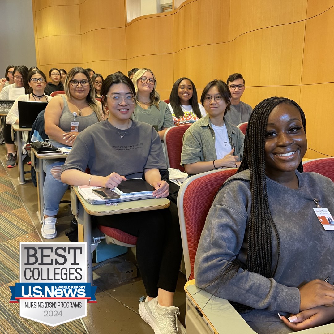 UTHealth Houston (@uthealthhouston) on Twitter photo We're thrilled to announce that <a href="/CizikNursing/">Cizik School of Nursing at UTHealth Houston</a>'s undergraduate program has earned the #1 spot on the <a href="/usnews/">U.S. News & World Report</a> 2024 Best Colleges rankings in Texas and #16 in the nation. This remarkable achievement is a testament to the unwavering commitment of the dedicated faculty, staff, and We're thrilled to announce that <a href="/CizikNursing/">Cizik School of Nursing at UTHealth Houston</a>'s undergraduate program has earned the #1 spot on the <a href="/usnews/">U.S. News & World Report</a> 2024 Best Colleges rankings in Texas and #16 in the nation. This remarkable achievement is a testament to the unwavering commitment of the dedicated faculty, staff, and
