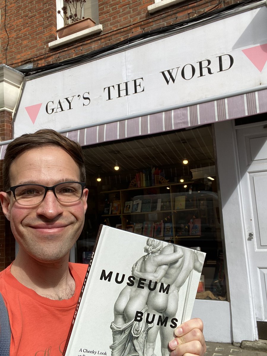 Dear friends of Bona Books @museumbums have an incredible book out! If you love bums (and if you follow us, we’d be surprised if you didn’t), you need it in your life! Available at all good bookshops…but we love supporting indies—particularly queer ones—most of all!