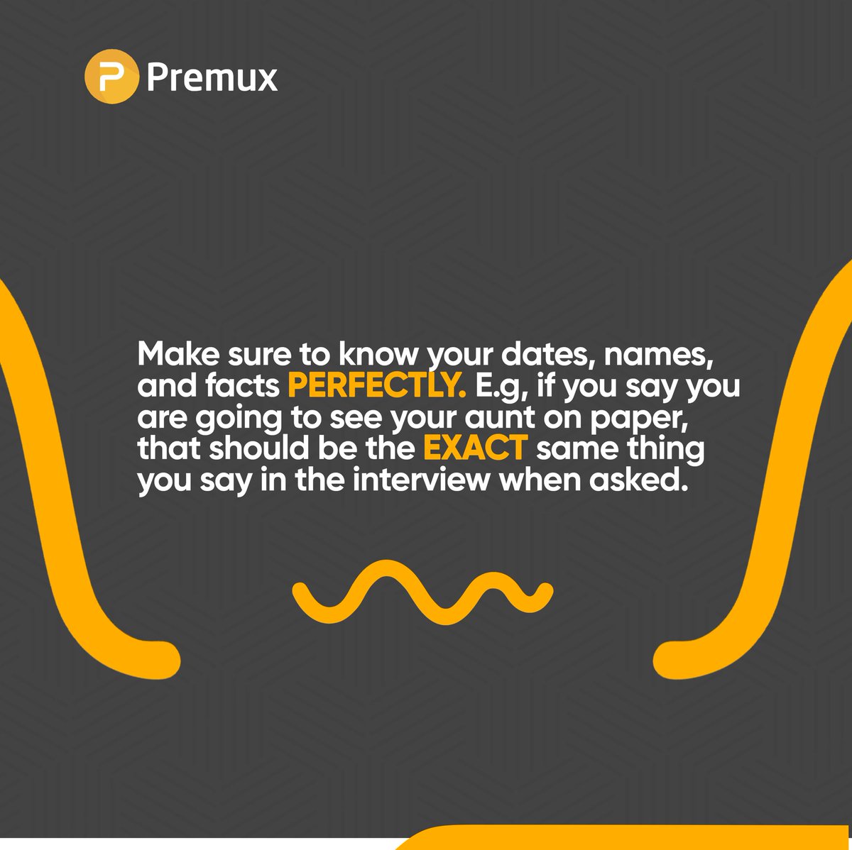 PremuxEducation's tweet photo. Need help smashing your visa interview? We provide our clients with possible visa interview questions and walk you through the process of answering them. If this is something you’d like in order to smash your next visa interview

Send us a message, or call
#studyabroad #visa https://t.co/oQUj2xTEJX