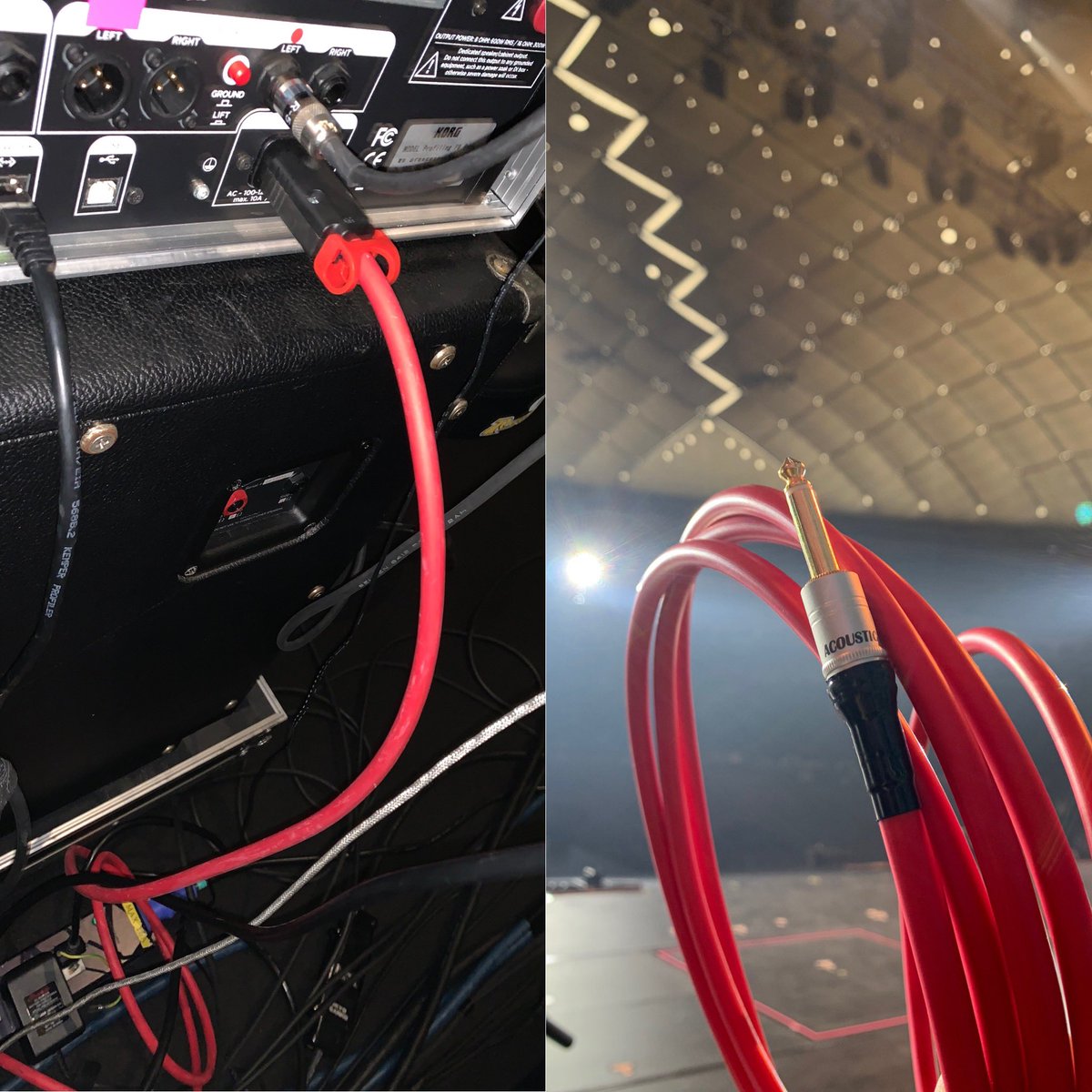 kokei_takafumi's tweet photo. あの曲のあの音や、ギターとは思えないあの音などなど、、、
ここ数年自身のサウンドシステムに必要不可欠な機材を全面協力して下さるメーカーの皆さん本当に感謝しております。

#MASTER8JAPAN
#kemper
#korg
#峰電
#acousticrevive
#HUMPBACKENGINEERING
#limetoneaudio https://t.co/CnFN47QEn3