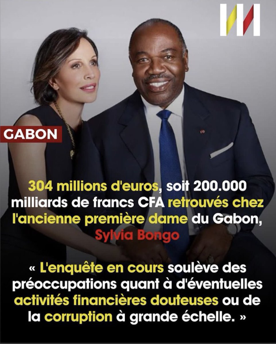 Bonjour à tous , 

Je demande au président de la transition la mise en place d’un tribunal spécial pour juger tous les criminels financiers du Gabon 🇬🇦 avec une retransmission en direct sur la chaîne nationale. 

Le Montagnard