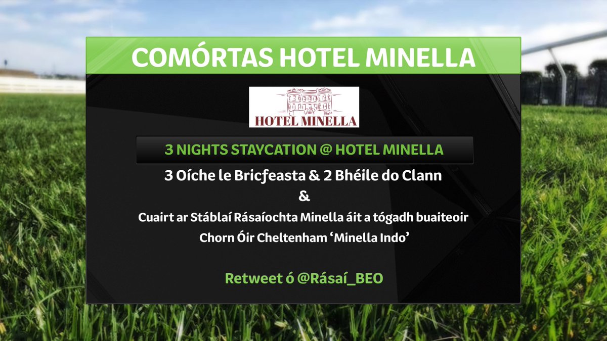 Comórtas nua! Retweet to win!