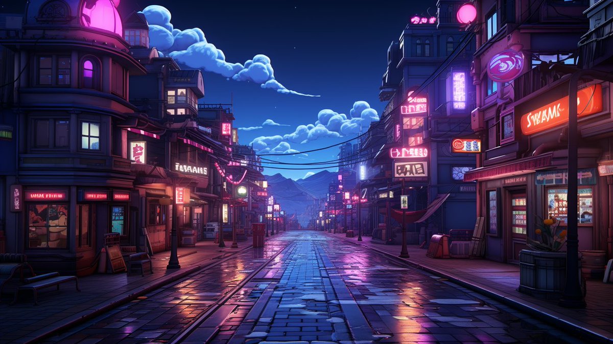 techhalla's tweet photo. 🌇 I present you with this super prompt for creating illustrations of places in an anime-style 👇

📃 a screenshot of [place] in a cute art game | PS graphics | dynamic anime | new topographics | [light], [color1], and [color2] | [style]core/punk; animecore --ar 16:9 --s 750

🔧 This prompt is highly versatile because it offers several customizable parameters. Choose a location, the type of lighting, two colors, and the style.

🗯️ If you need inspiration, check out the ALTs.

🩷🔁🫂 Don't forget to like, repost, and tag your friends to take this prompt to the next level.

I look forward to your comments!

#PromptShare #ArtWork #VideoGames