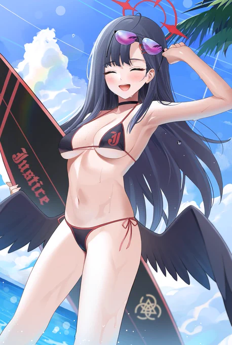 水着イチカ#BlueArchive #ブルアカ 