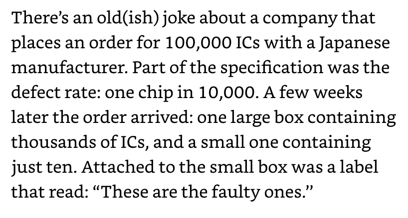(from The Pragmatic Programmer)