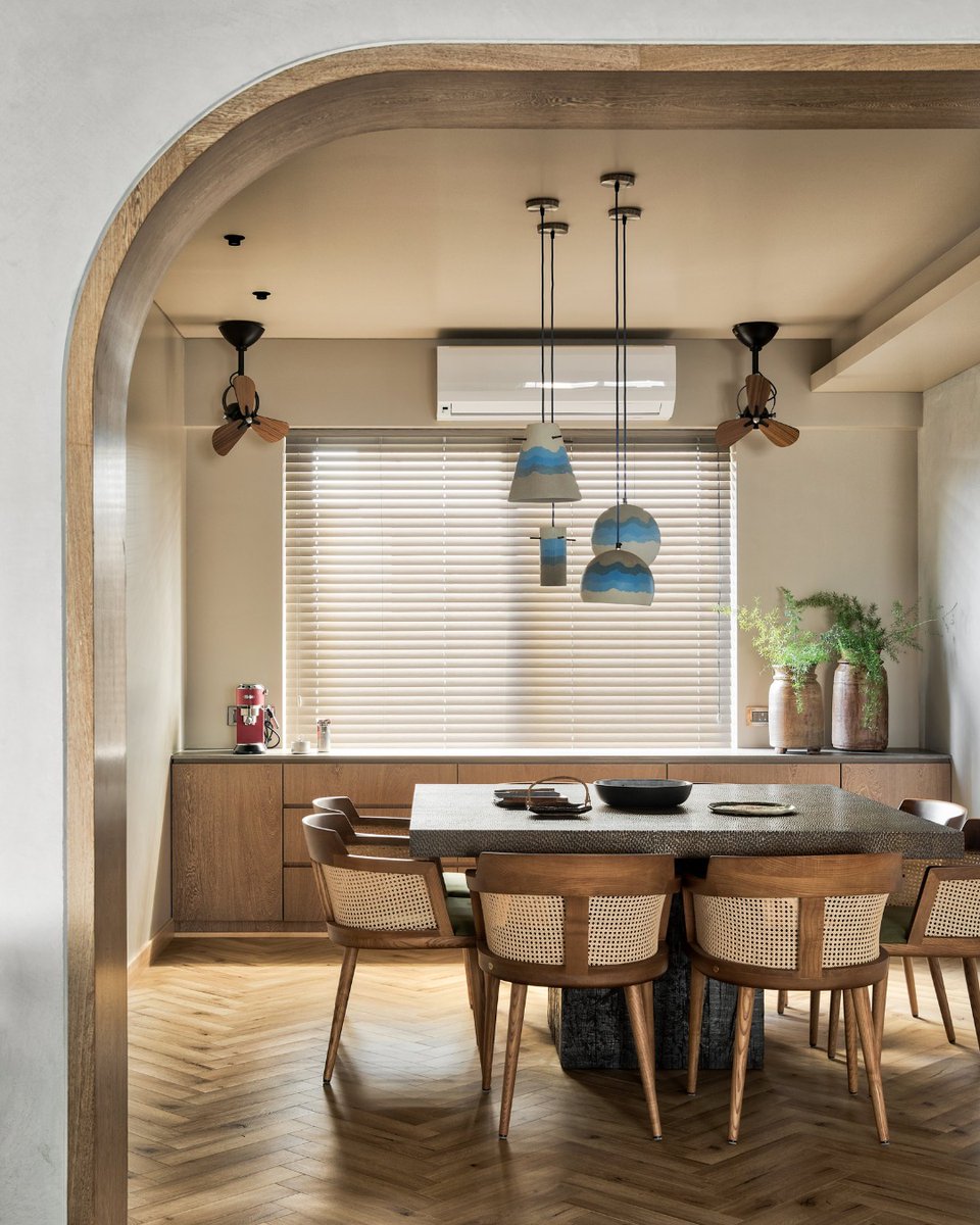 Dperspective_'s tweet photo. @zero9india brings to life a home that epitomizes rustic charm and timeless elegance, offering a seamless blend of style and practicality.

📸: Pulkit Sehgal
Styling: Krei Studios
🔗: https://t.co/jZJI0z2fpC

#designperspective #nagpur #homesbyZERO9 #homestyling https://t.co/IhzP4D1PjI