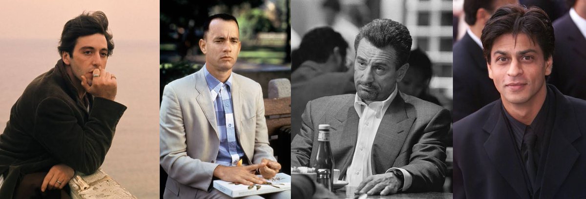 Who is the best actor of all time?

1. Al Pacino
2. Tom Hanks
3. Robert De Niro 
4. Shah Rukh Khan