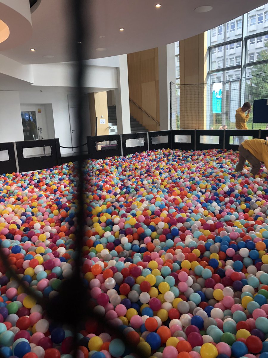 ajsimmers's tweet photo. Welcome ! Starting university is a big step we are here to support you all the way #GCUfreshers @GCUSHLS 
Wasn’t quite brave enough for the ball pit 🤣 https://t.co/dopheKiHOd