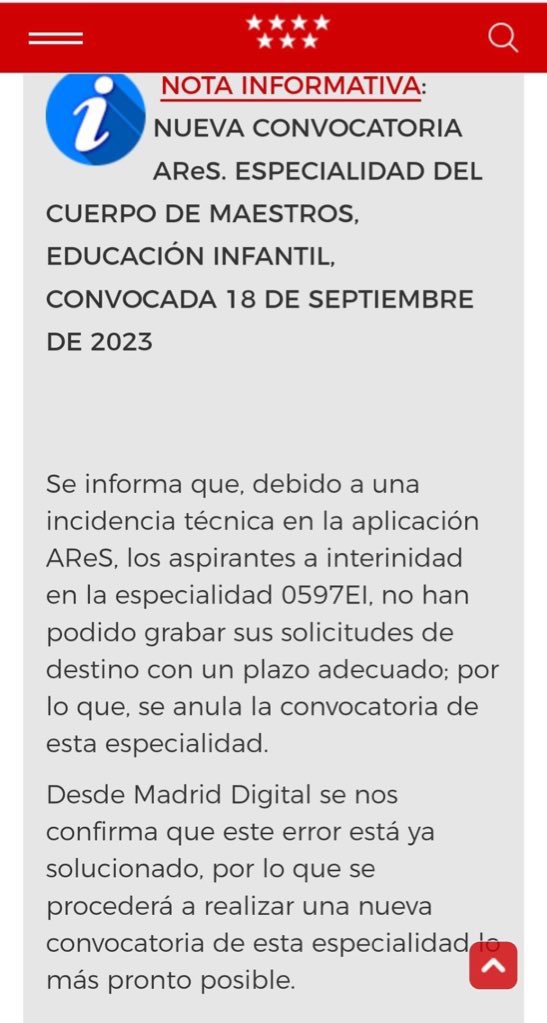 🍏Interinos Docentes en Lucha, Madrid🍏 tweet media