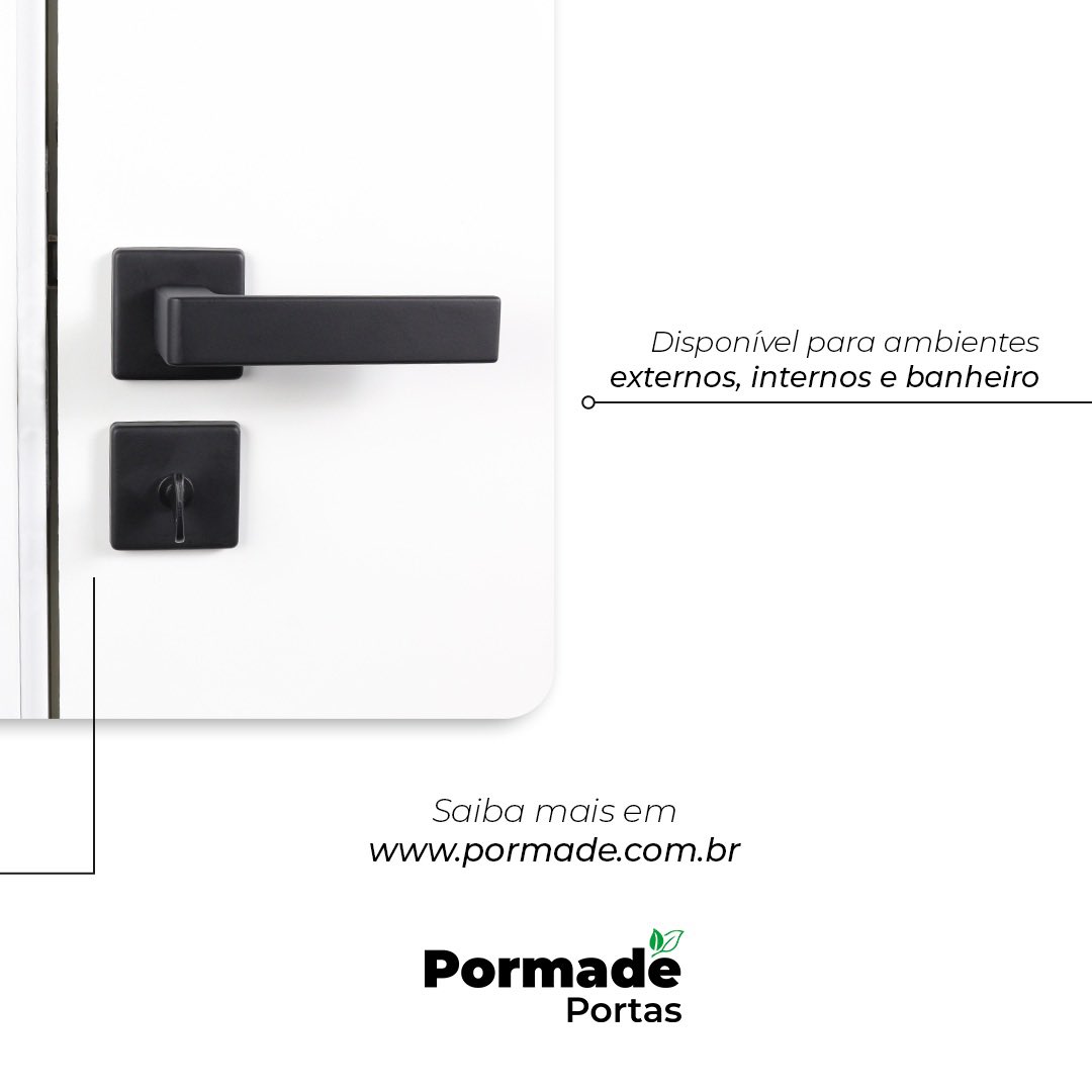 pormadeoficial's tweet photo. A fechadura é a mesma, mas o design é outro! 🔐
Conheça a nova Fechadura Modena Preta, um modelo desenvolvido exclusivamente para a Pormade pela @padobr!
#pormade #pormadeportas #fechadura https://t.co/SwaRkkhkm8