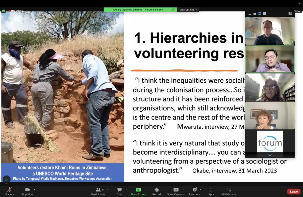 Intl. Forum for Volunteering in Development tweet media