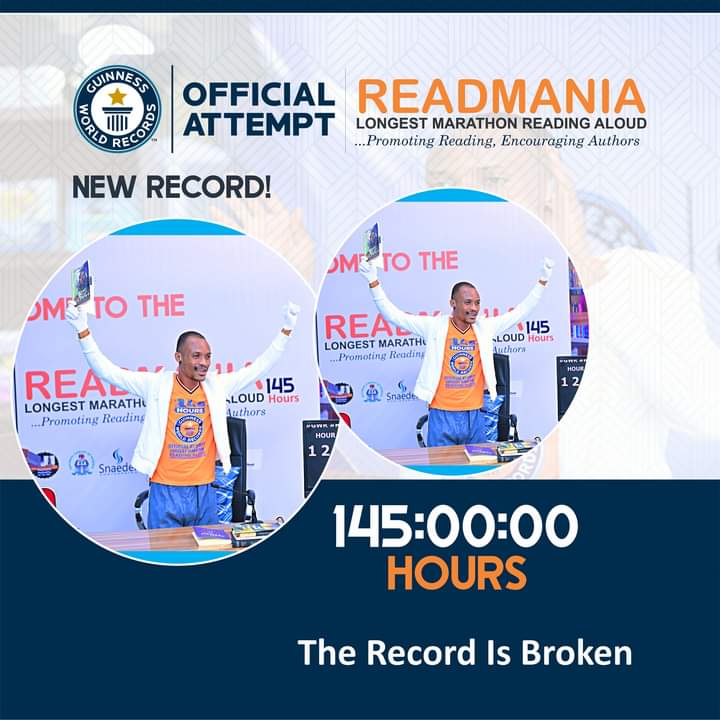 abasiama_cyril's tweet photo. Reviving the reading culture, John Obot has done it. It started out bleak but it's a reality today.
Team Policy Alert visited to show her support for the #Readmania.
Congratulations John Obot on this record breaking milestone.
#johnobotreadsaloud
#Readmania https://t.co/LNbRG89yyY