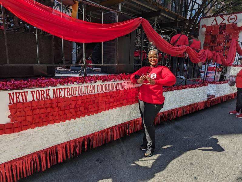dst_scac's tweet photo. The Suffolk County Alumnae Chapter and NY Metro chapters of Delta Sigma Theta Sorority, Inc. represented well in the African American Day Parade. We celebrated Black Culture, Heritage, Legacy, and Unity in our community! #DST1913 #DSTSCAC1989 #AfricanAmericanDayParade #NYMCC https://t.co/iq3b9rQOEO