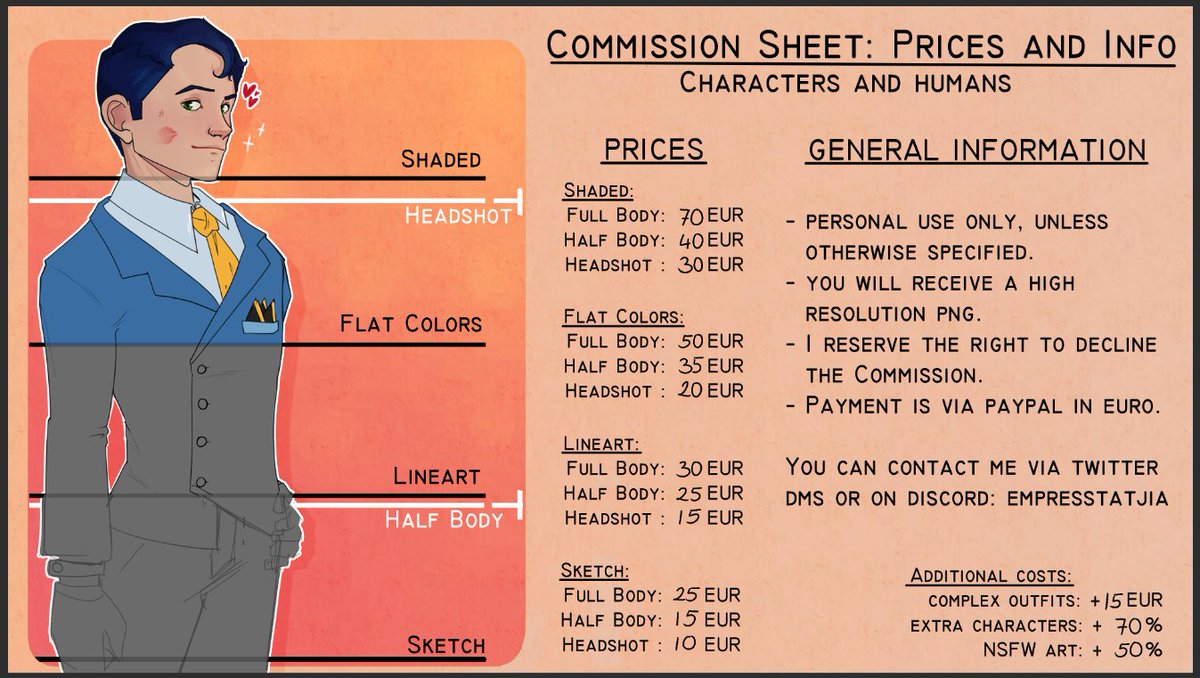 EmpressTatjia's tweet photo. oh btw my commission sheet~ ✨ https://t.co/LaJOwk7lpS