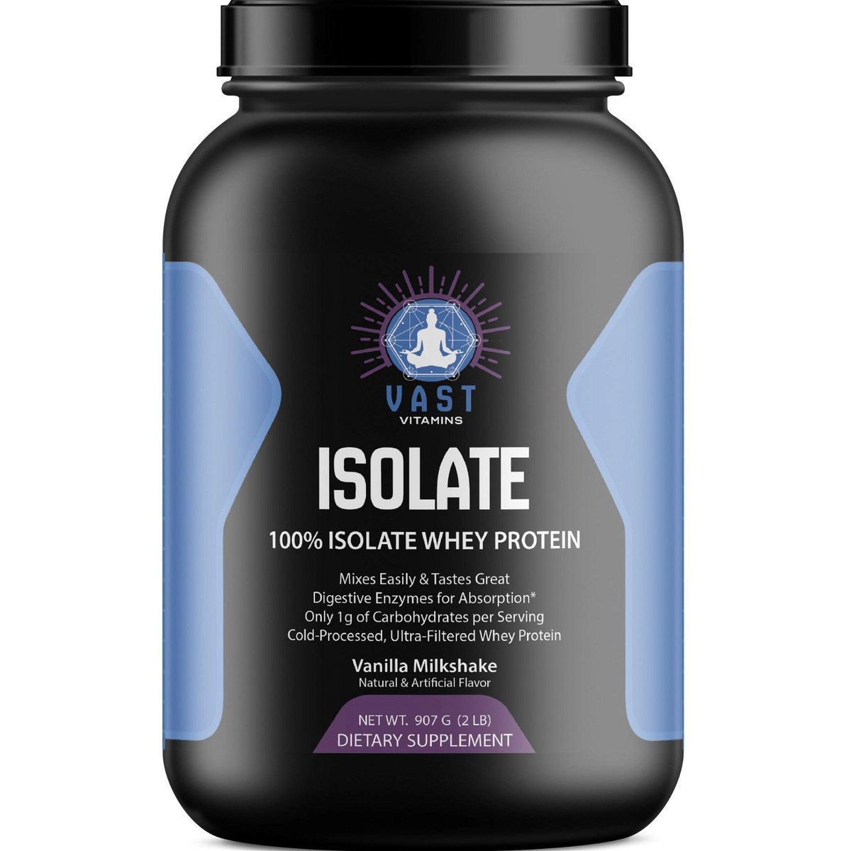 Fuel your fitness journey with our delicious 100% Isolate Whey Protein Vanilla Milkshake. 💪 Get amazing results with just 2 scoops and start seeing progress! All for just $69.99! #proteinpacked