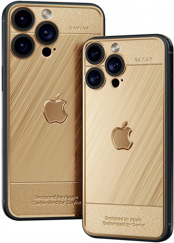 NTW_Naveen's tweet photo. Caviar announced iPhone 15 Pro series with 18k Gold Chassis

NONE of the iPhones 15 comes in Gold color

But if you want &amp; have money for it, Dubai-based luxury class device maker Caviar has introduced the Pro models with a Golden chassis called as Ultra Gold.

Chassis = 18k Gold https://t.co/Zf7ffzJ66S