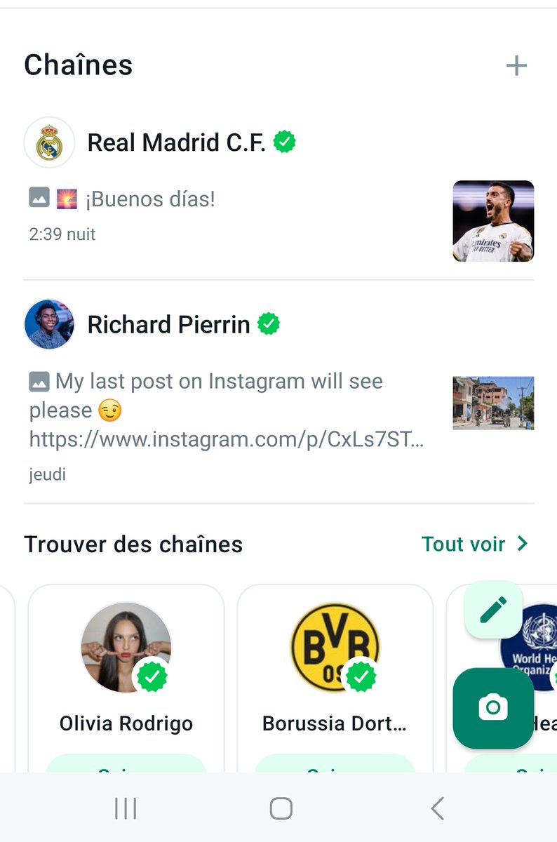 guithosaul's tweet photo. Eske @PierrinRichard pa sèl Ayisyen ki gen chèn li sou @WhatsApp ? 

#verifye #fotografi https://t.co/BAKdocRc8K