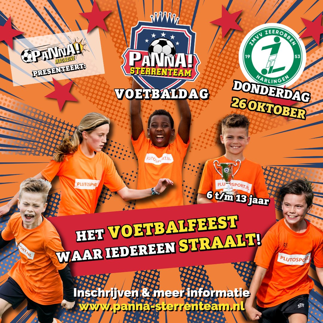 Leuke activiteit in de herfstvakantie bij onze club!
#panna #pannasterrenteam #herfstvakantie