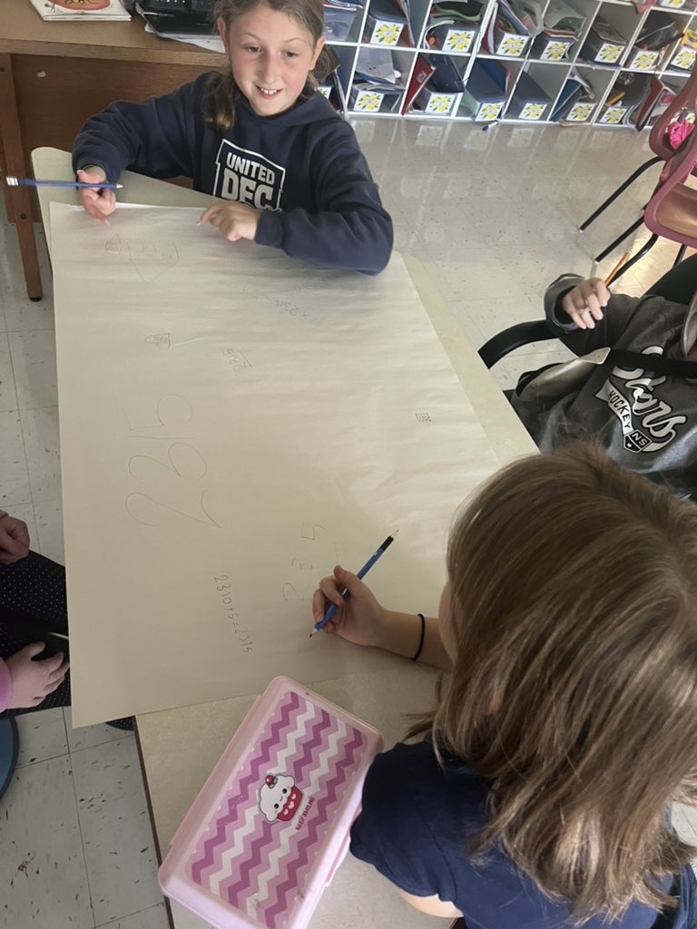 CHuczel's tweet photo. How many ways can you represent 2315? #growthmindset #teamworkmakesthedreamwork #thinkingoutsidethebox @bltsenior @HRCE_NS https://t.co/MU8GMHtEOW