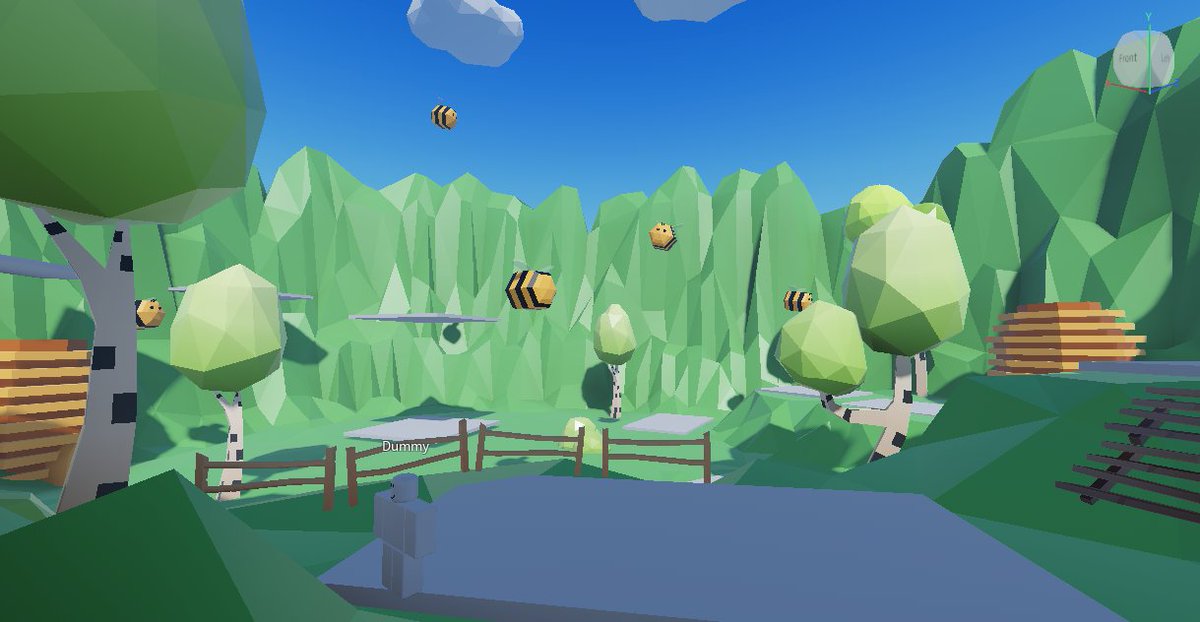 Unfin_Games's tweet photo. Beetastic! 🐝

Who's ready for some Minigolf VR? 🏌️‍♂️

#RobloxDev #RobloxVR https://t.co/EYG8pnCjV9