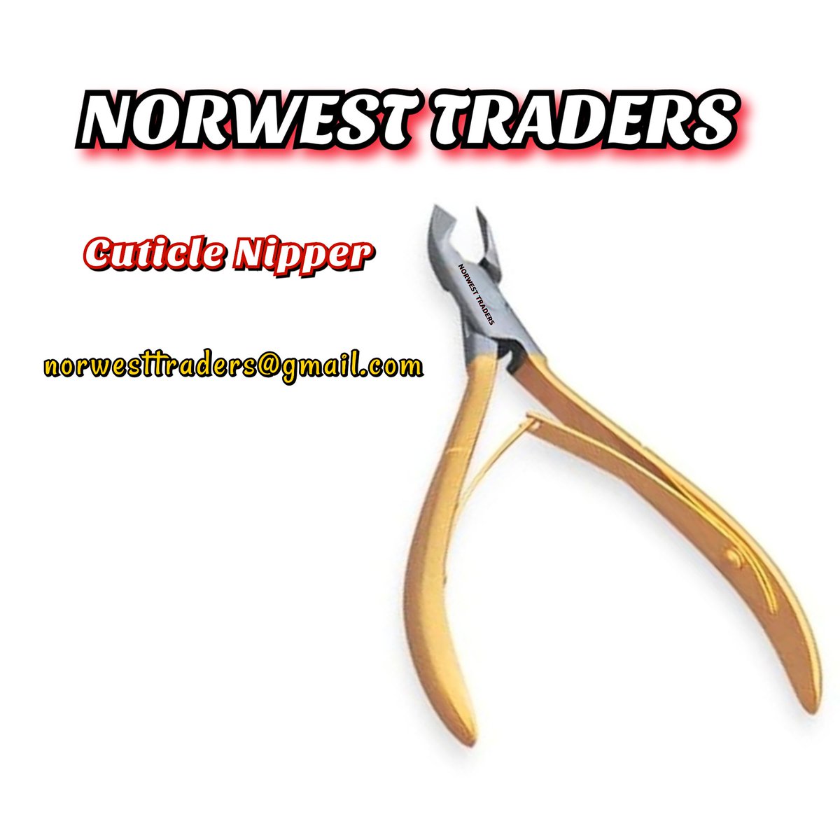 NorwestTraders's tweet photo. CUTICLE NIPPER 
Logo &amp; colours Coustomised
 We produce a wide models of Cuticle Nipper  and all kind of Cuticle Nipper which and follows the specification as per customers requirement
  If you have any anquiry about Cuticle Nipper, if you need a Cuticle Nipper you can contact us https://t.co/R4HcXJyAEv