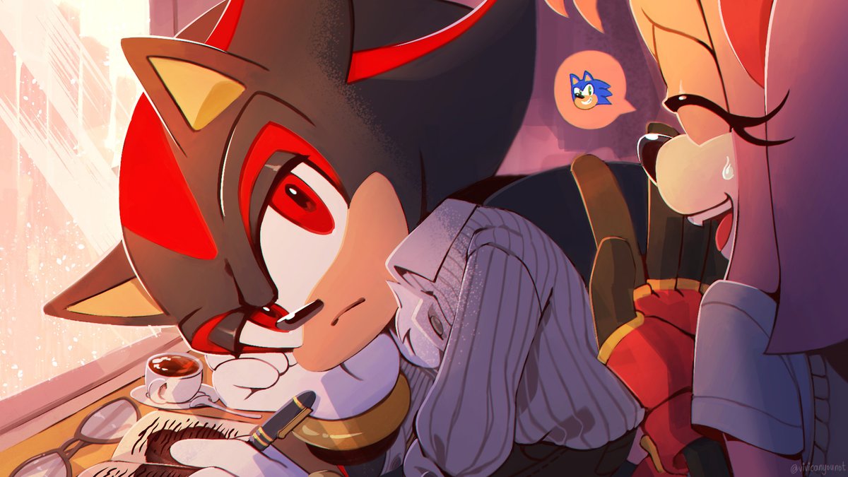 Shadow's True Family - Sonic Comic Dub #Shadamy #amyrose #sonic