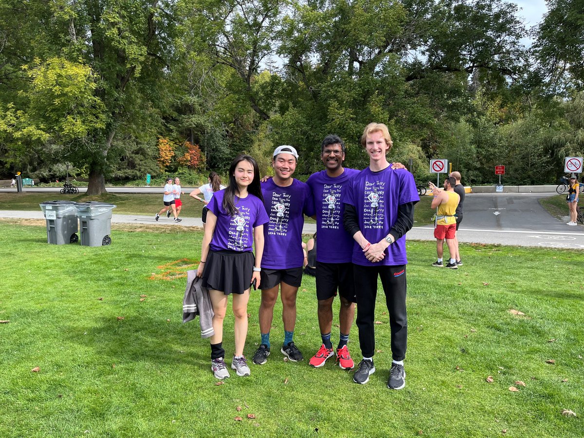 Govind Kaigala (@govindkaigala) on Twitter photo In 1980 Terry Fox started the Marathon of Hope raising funds and awareness for Cancer Research. Since then this run happens each year across Canada at 100's of sites. Our group member joined team <a href="/tfri_research/">Terry Fox Research Institute</a> Vancouver for the 2023 run.
#TerryFoxRun #DearTerry <a href="/VanProstateCtr/">Vancouver Prostate Centre</a> In 1980 Terry Fox started the Marathon of Hope raising funds and awareness for Cancer Research. Since then this run happens each year across Canada at 100's of sites. Our group member joined team <a href="/tfri_research/">Terry Fox Research Institute</a> Vancouver for the 2023 run.
#TerryFoxRun #DearTerry <a href="/VanProstateCtr/">Vancouver Prostate Centre</a>