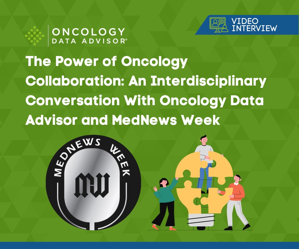 OncData's tweet photo. #OncData and @MedNewsWeek recently joined forces to discuss the power of holding #interdisciplinary conversations in #oncology #research and care.
Watch the conversation here! https://t.co/M7bk13Lwy9
@mhadfield30 @JAMouabbi @YLeyfman @GayathriPramil @mjoshi916 #FellowsForum https://t.co/k9uzRYFcV2