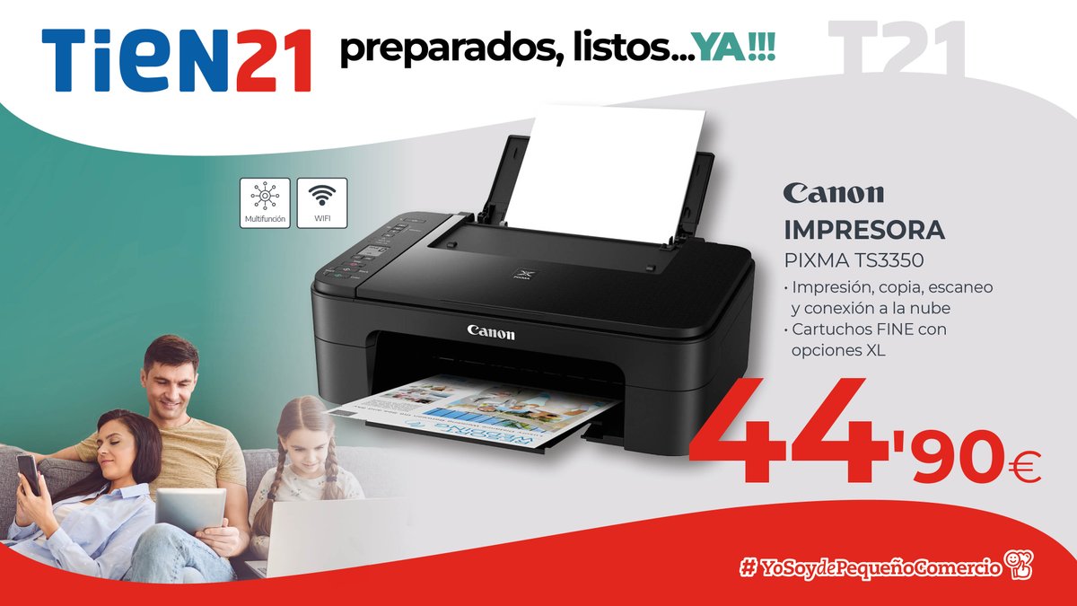 ElectroBroseta's tweet photo. Las mejores #impresoras, en #Tien21 #ElectrodomésticosBroseta.

¡Grades ofertas para este mes de #septiembre! ;-) https://t.co/7lY4WG7GX8