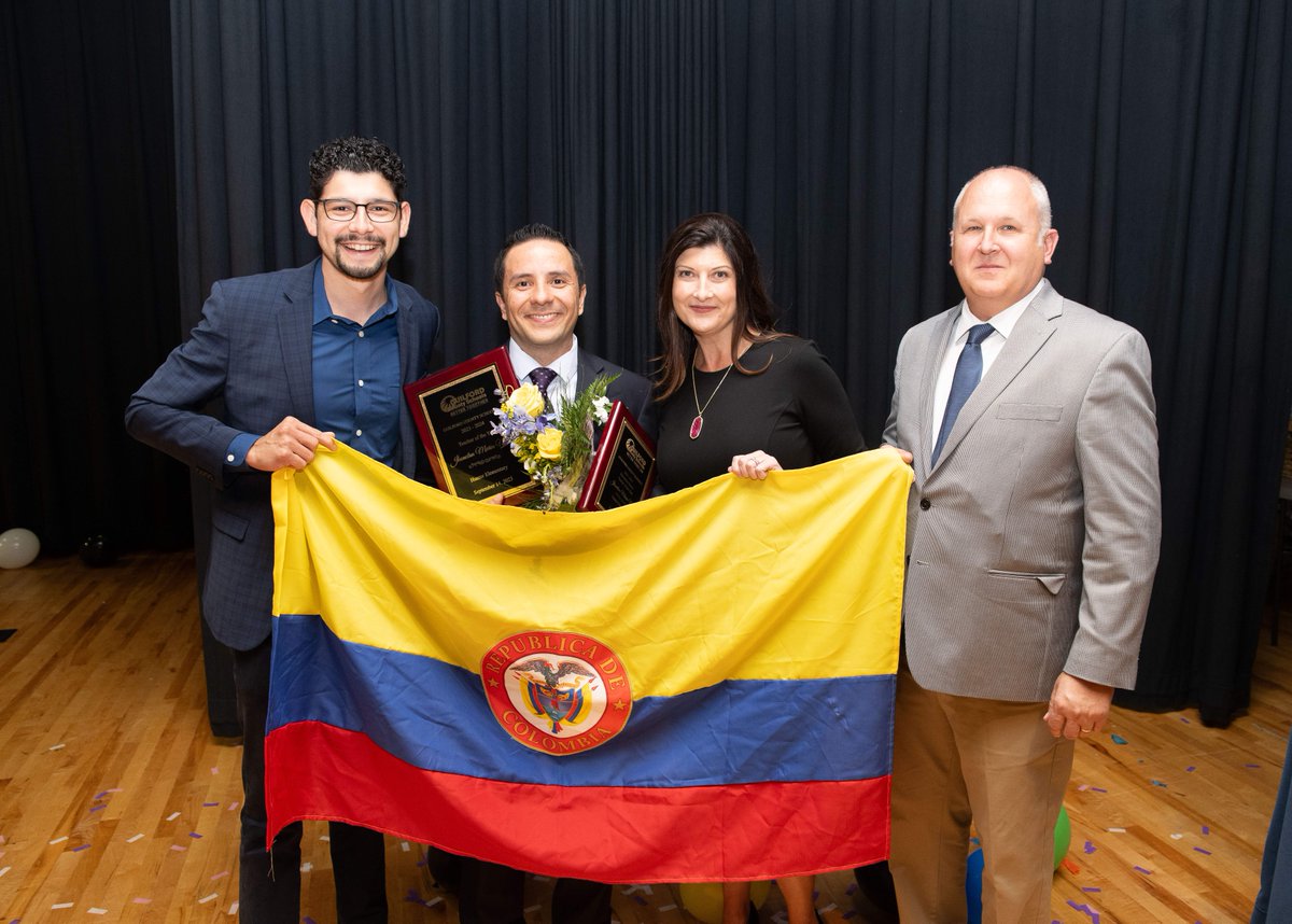 Guilford Co. Schools (@gcschoolsnc) on Twitter photo #DidYouKnow? Sept. 15 to Oct. 15 marks National Hispanic Heritage Month. In GCS, we honor the contributions of Hispanic Americans. Just last week, we named our first Latino Teacher of the Year, Jhonatan Marin Mesa, a crucial member of the dual-language program at <a href="/HunterElemGSO/">Hunter Elementary School</a>. #DidYouKnow? Sept. 15 to Oct. 15 marks National Hispanic Heritage Month. In GCS, we honor the contributions of Hispanic Americans. Just last week, we named our first Latino Teacher of the Year, Jhonatan Marin Mesa, a crucial member of the dual-language program at <a href="/HunterElemGSO/">Hunter Elementary School</a>.