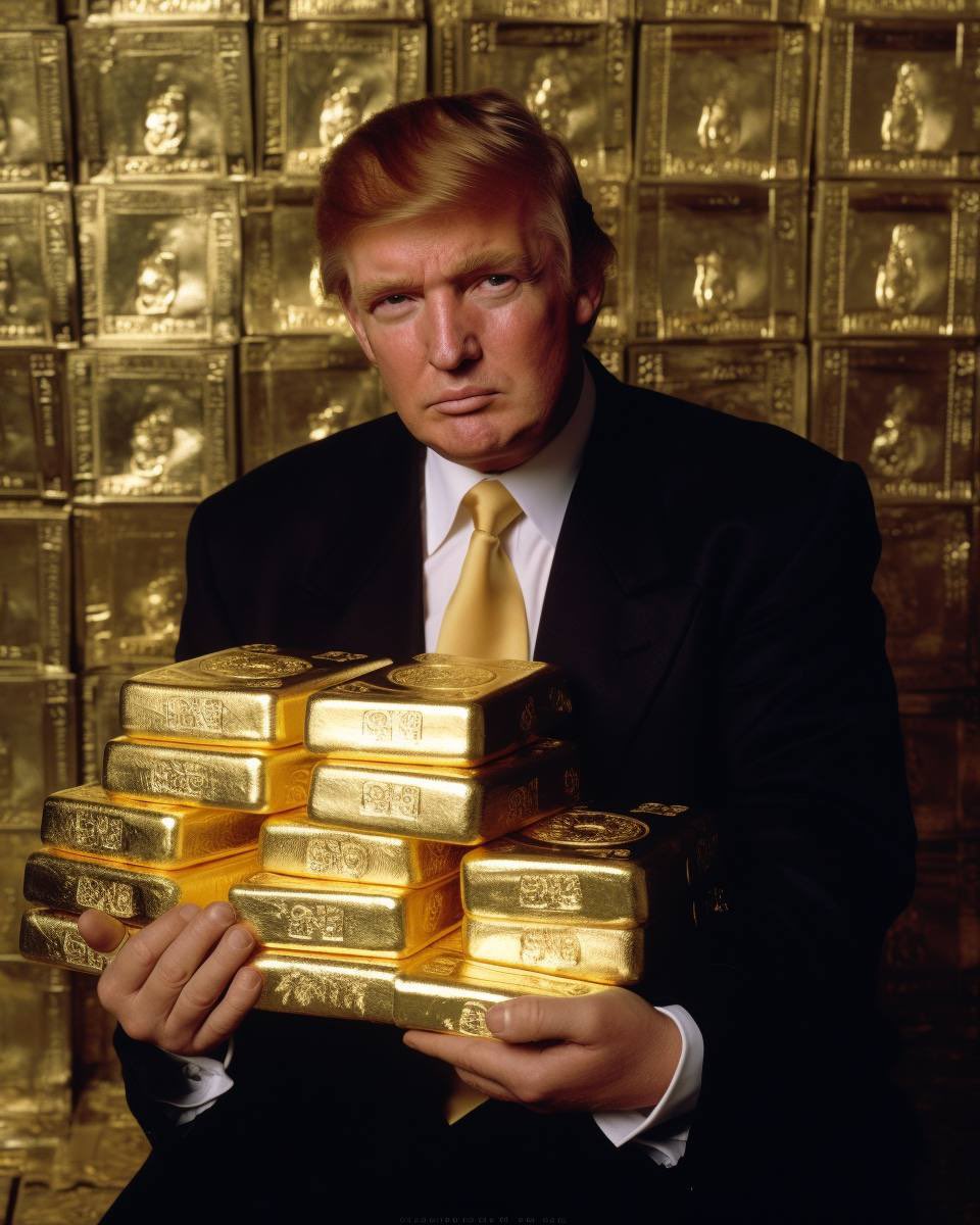 Everything President Trump touches turns to GOLD!