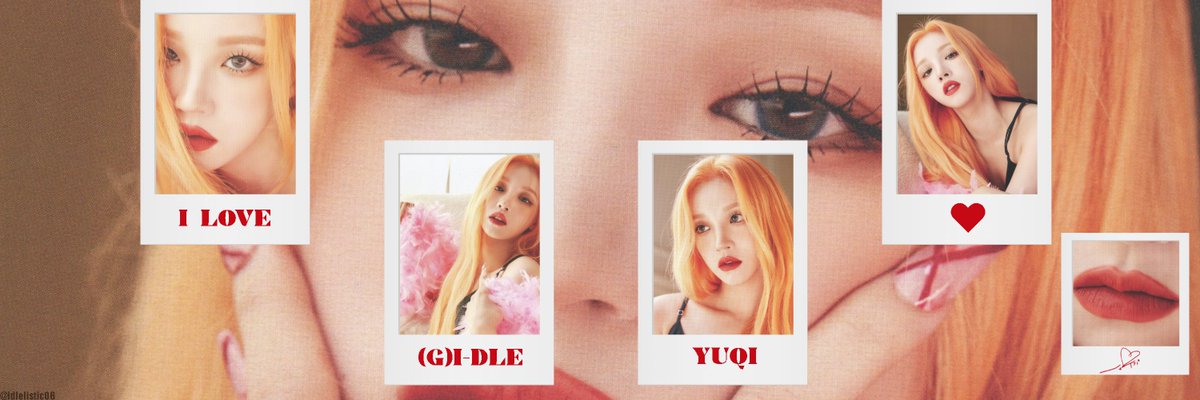 'I Love' Yuqi Born version header

#여자아이들 #GIDLE #GIDLE_NXDE #I_LOVE_GIDLE #YUQI