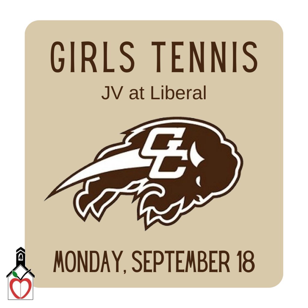 USD457's tweet photo. 🎾  Varsity tennis at Haysville-Campus
🎾 JV tennis at Liberal
🏈 Freshman/JV football at Wichita-West
🏐 Volleyball at Liberal https://t.co/HIGuEqApnt