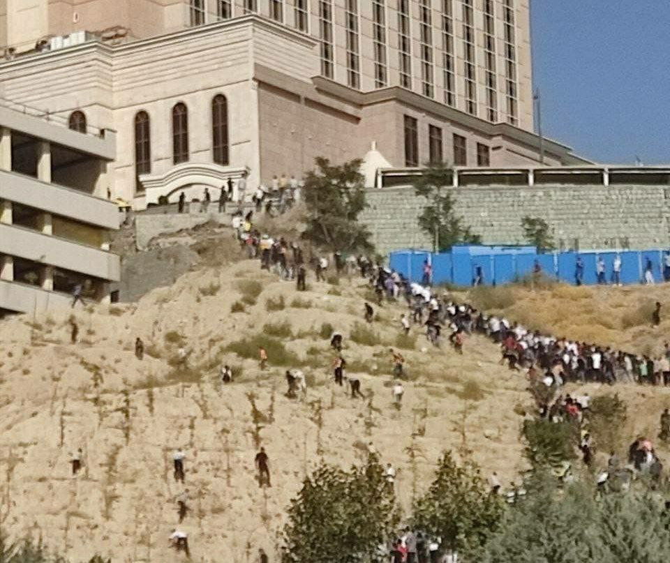 World War Z?
No, it's just Ronaldo in Iran.