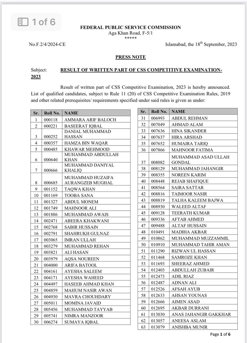 Alhumdulilah 🙏🙏
Qualified CSS twice..✨✨✨